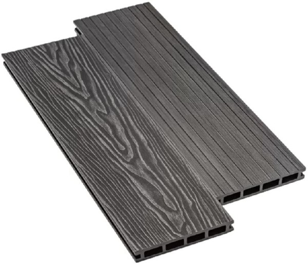 Террасная доска ДПК Deckart Praktik New Графит купить в Новотроицке