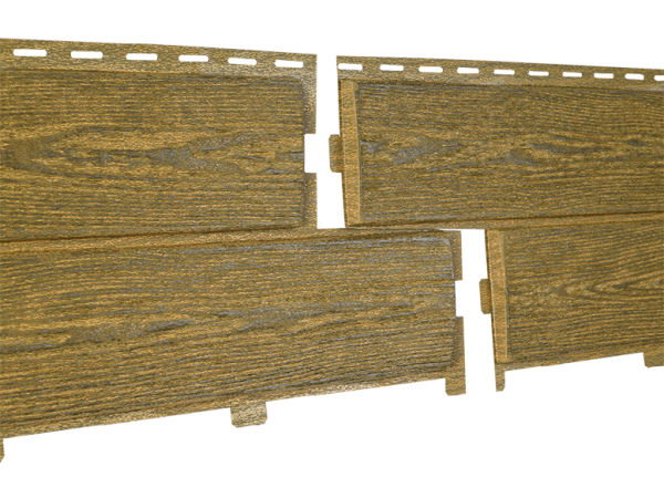 Фасадная панель Ю-пласт Хокла Винтаж Охра купить в Новотроицке