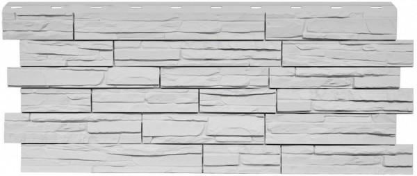 Фасадная панель Nordside Сланец Белый купить в Новотроицке