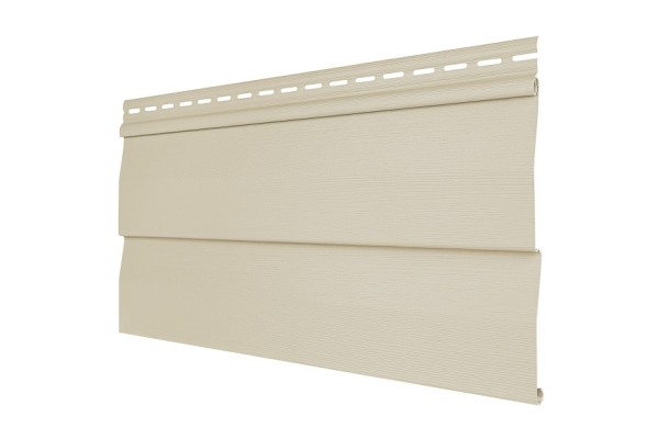 Виниловый сайдинг Tecos - корабельный брус, ваниль  купить в Новотроицке