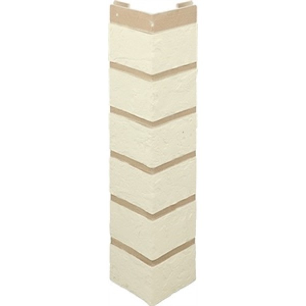 Наружный угол кирпич (белый), 0,47 х 0,1м 1 купить в Новотроицке