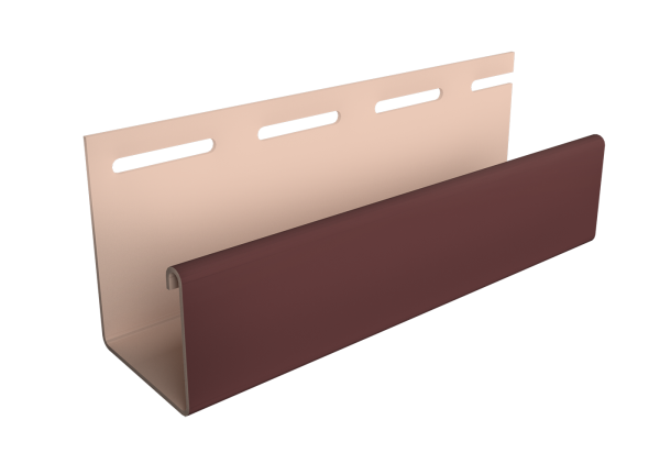 Фасадный J-профиль 30 мм Табачный купить в Новотроицке