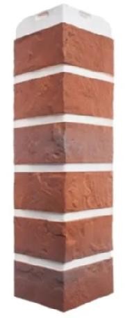 Угол наружный Альта-Профиль Кирпич Рижский Цвет 02 купить в Новотроицке