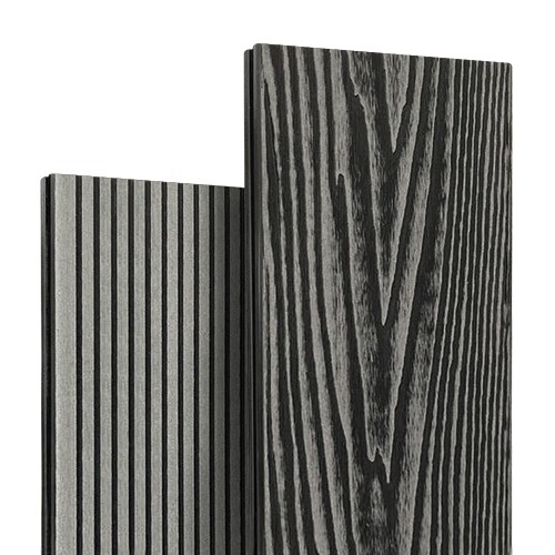 Террасная доска из ДПК  Latitudo Optima 146х24 Графит купить в Новотроицке