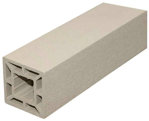 Столб промежуточный CM Railing Белое дерево купить в Новотроицке