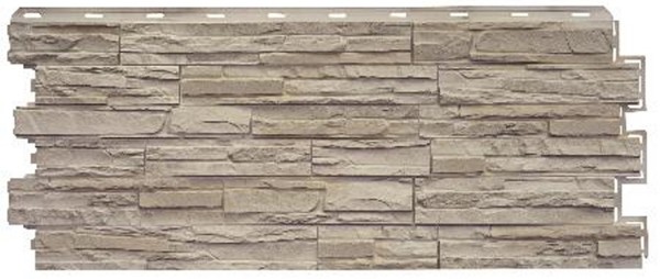 Фасадная панель Nordside Сланец Перламутрово-бежевый купить в Новотроицке