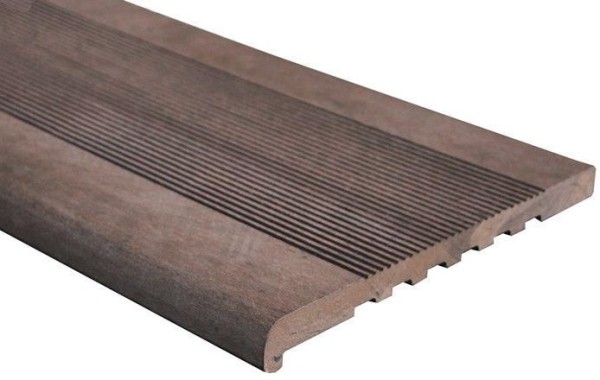 Ступень ДПК Outdoor Havana/Вельвет полнотелая коричневая микс купить в Новотроицке