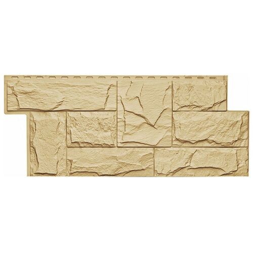 Фасадная панель T-Сайдинг- Гранит Леон ЭКО-1 Амбер купить в Новотроицке