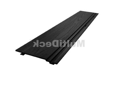 Фасадная панель из ДПК MultiDeck Chalet Черный Бархат