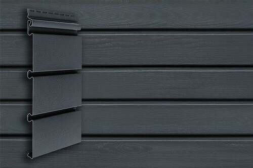 Сайдинг Архитектурный Планкен Grand Line Графит купить в Новотроицке