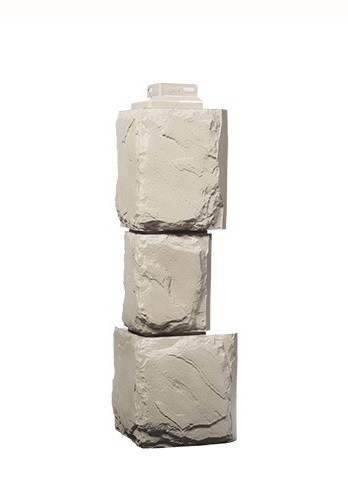 Угол Фасайдинг Серия «Камень крупный» Песочный купить в Новотроицке