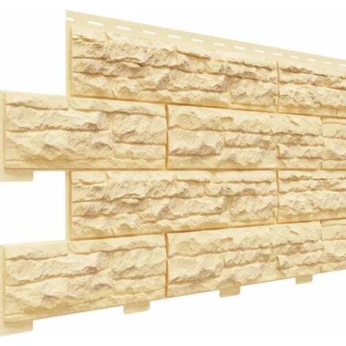 Фасадная панель Скалистый риф Премиум Карри купить в Новотроицке