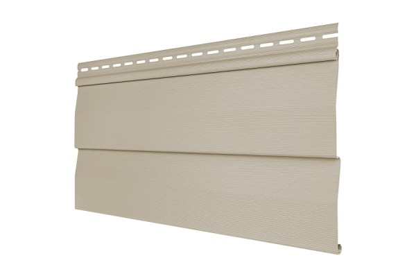 Виниловый сайдинг Tecos - корабельный брус, бежевый  купить в Новотроицке