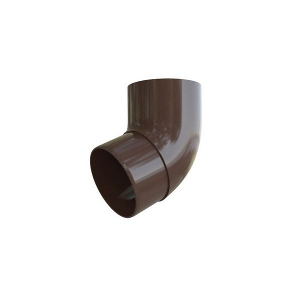 Водосток Альта-Профиль ПВХ – Колено 45 (коричневый) купить в Новотроицке
