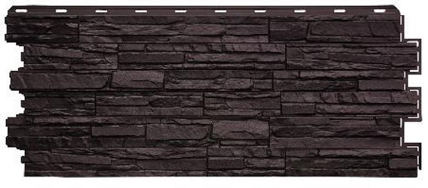 Фасадная панель Nordside Сланец Шоколадный купить в Новотроицке