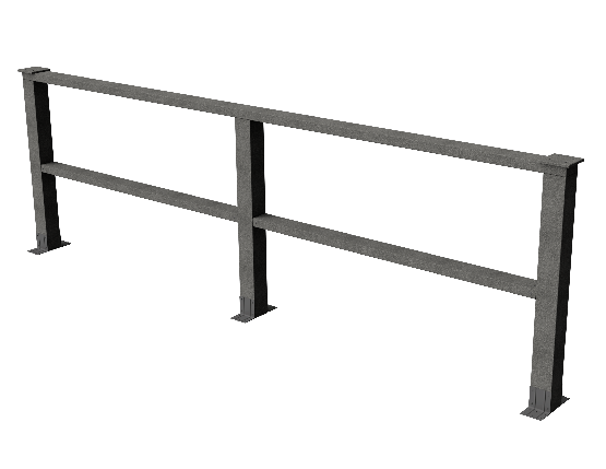 Ограждения декоративное ДПК GRINDERDECO Ковбойская изгородь серый базальт купить в Новотроицке