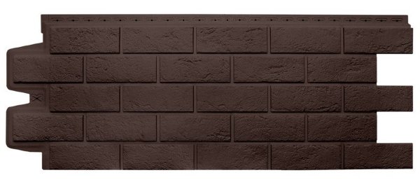 ФП Grand Line состаренный кирпич стандарт Шоколадный (коричневый) купить в Новотроицке