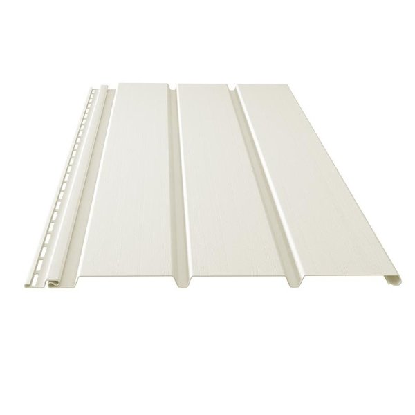 Софит сплошной белый без перфорации купить в Новотроицке