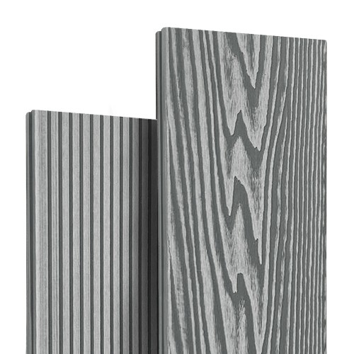 Террасная доска из ДПК Latitudo Optima 146х24 Серый купить в Новотроицке