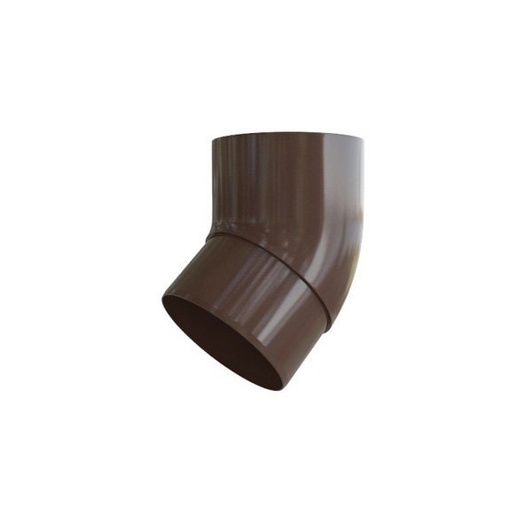 Водосток Альта-Профиль ПВХ – Колено 67 (коричневый) купить в Новотроицке