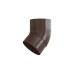 Водосток Альта-Профиль ПВХ – Колено 67 (коричневый) купить в Новотроицке