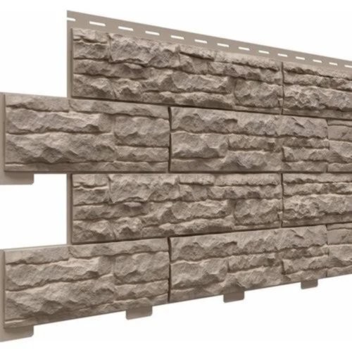 Фасадная панель Скалистый риф Премиум Графит  купить в Новотроицке