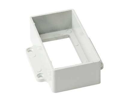 Соединитель перила прямой CM Railing Белое дерево