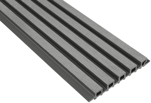 Панель универсальная ДПК Outdoor 3D шлифованная серая купить в Новотроицке