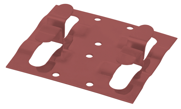 Кляймер рядный Grinder для монтажа наличника красный купить в Новотроицке