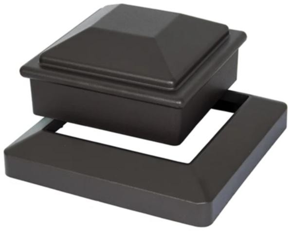 Комплект крышка и юбка для столба Polivan SINGARAJA из алюминия купить в Новотроицке