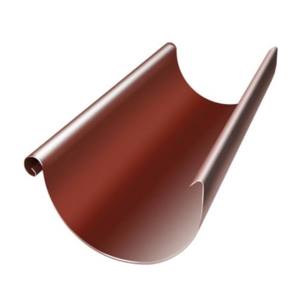 Водосток Grand Line 125x90 – Желоб 3м RAL 8004 купить в Новотроицке