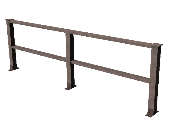 Ограждения декоративное ДПК GRINDERDECO Ковбойская изгородь венге купить в Новотроицке