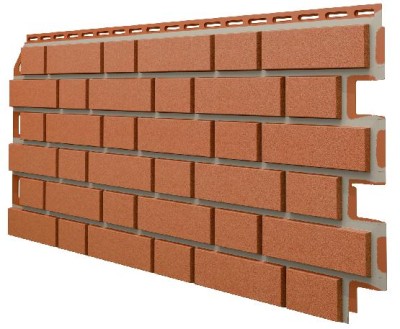 Фасадная панель VOX Clinker Терракотовый