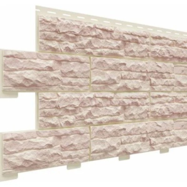 Фасадная панель Доломит Скалистый риф Люкс Жемчуг купить в Новотроицке