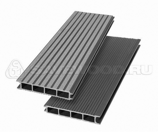 Террасная доска из ДПК SW Ulmus «SaveWood» графит купить в Новотроицке