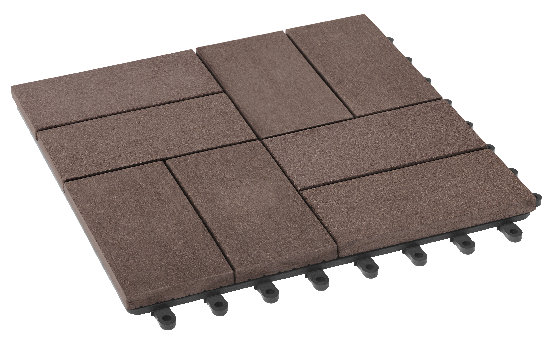 Модульный паркет ДПК GRINDERDECO Люкс 9 Шоколад купить в Новотроицке