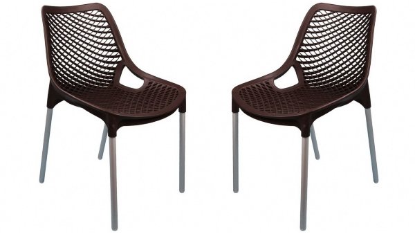Стулья для уличных кафе коричневые купить в Новотроицке