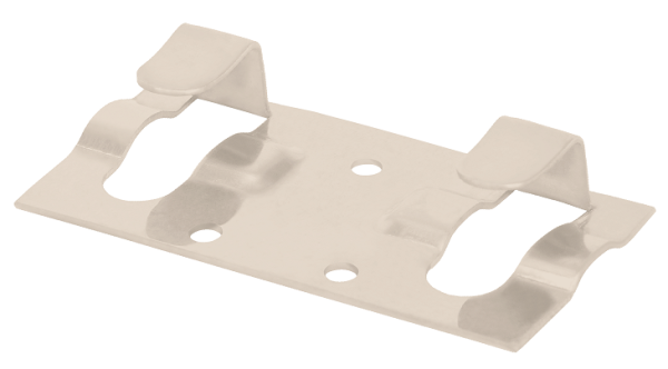 Кляймер стартовый Grinder для монтажа наличника белый купить в Новотроицке