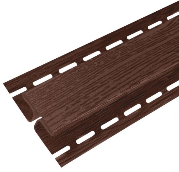 Соединительный Н-профиль ЛЮКС TECOS  ИТАЛЬЯНСКИЙ ОРЕХ купить в Новотроицке