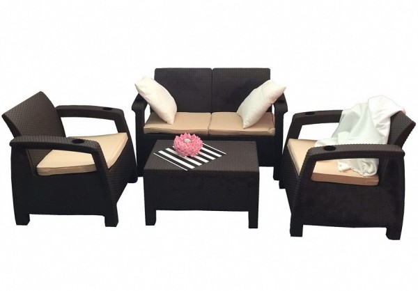 Комплект Yalta Terrace Set венге купить в Новотроицке