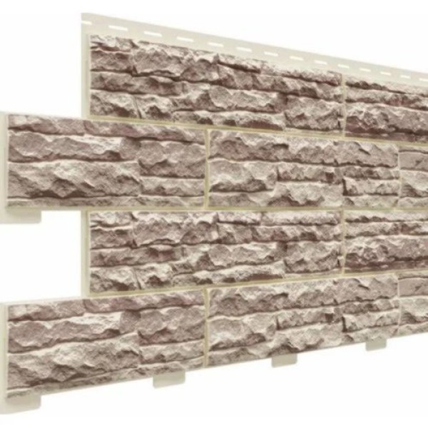 Фасадная панель Доломит Скалистый риф Люкс Коралл купить в Новотроицке