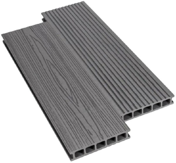 Террасная доска ДПК Deckart Praktik Optimum Серый купить в Новотроицке