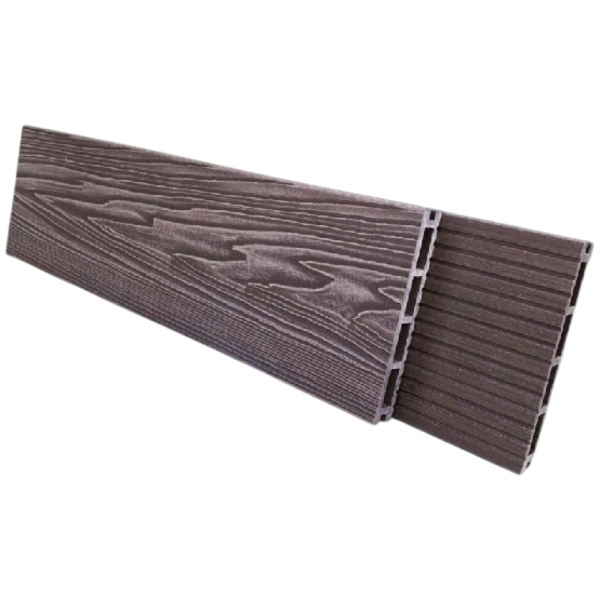 Террасная доска NanoWood Comfort 3D тиснение + вельвет Венге купить в Новотроицке