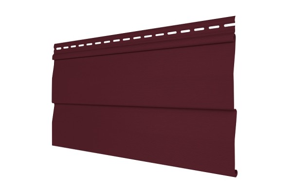 Акриловый сайдинг Tecos – корабельный брус, бургунд купить в Новотроицке