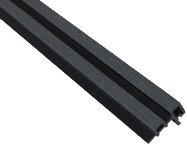 Угловой элемент для панели ДПК Outdoor шлифованный черный купить в Новотроицке