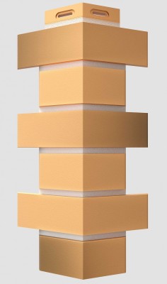 Угол Flemish Желтый жженый