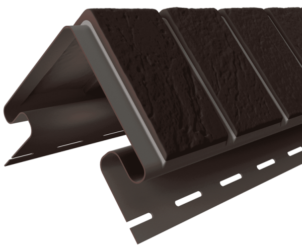 Угол наружный «Кирпич славянка» прокрашенный, Коричневый купить в Новотроицке