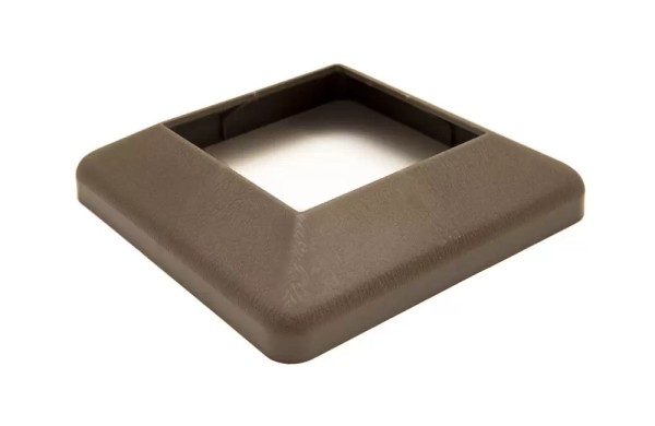 Крышка нижняя ПВХ для столба Deckart 125х125 Венге купить в Новотроицке