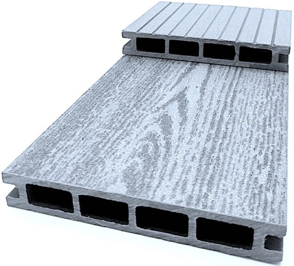 Доска Террасная NanoWood «Эко Классик» Серый купить в Новотроицке