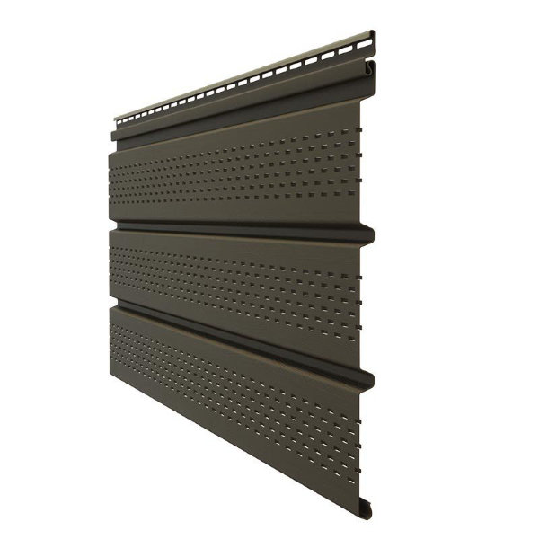 Софит перфорированный коричневый купить в Новотроицке